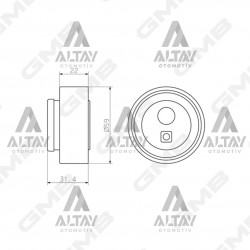 GERGİ RULMANI CITROEN AX / BERLINGO / BX / C15 / SAXO / XSARA / ZX / XM / XANTIA / PEUGEOT 106 / 205 / 206 / 306 / 309 / 405 / 406 / 605 / 806 / EXPERT / PARTNER