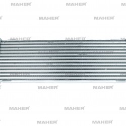 TURBO RADYATÖRÜ (INTERCOOLER) TRAFIC II 01-14 / VIVARO A 02= / 2.0 DCI-2.5 DCI BRAZING
