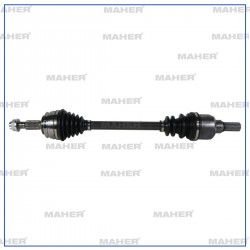 AKS KOMPLE ÖN 208 / 2008 / 308 /3008 / GRANDLAND X  OTOMOTIK D15DTH DV5RC DV6FC B16DTH SOL 662mm