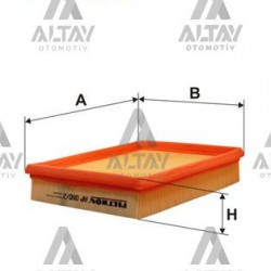HAVA FİLTRESİ 206 98-08 1.4-1.6-2.0 / XSARA 00-05 1.6