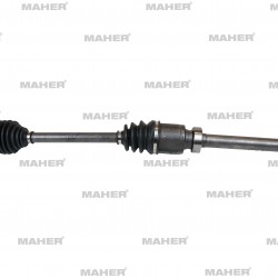 AKS KOMPLE ÖN KANGOO II 08= / SAĞ 1.5DCI 5 İLERİ M-T 920mm KALIN RULMAN