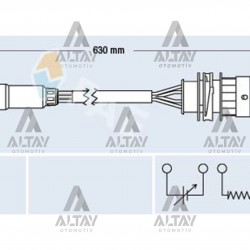 SENSÖR OKSİJEN ASTRA G / CORSA C / VECTRA C / MERIVA Z14XE-Z16XE ÖN SENSÖR OKSİJEN ASTRA G / CORSA C / VECTRA C / MERIVA Z14XE-Z16XE ÖN