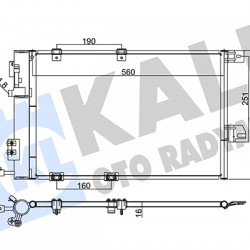 RADYATÖR KLİMA ASTRA G 98-07 1.4 16V 575X377X16mm RADYATÖR KLİMA ASTRA G 98-07 1.4 16V 575X377X16mm