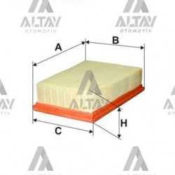 HAVA FİLTRESİ QASHQAI 07= 1.6 BENZİNLİ / 2.0 DİZEL / X-TRAIL 07= / RENAULT KOLEOS 07= DİZEL HAVA FİLTRESİ QASHQAI 07= 1.6 BENZİNLİ / 2.0 DİZEL / X-TRAIL 07= / RENAULT KOLEOS 07= DİZEL