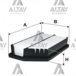 HAVA FİLTRESİ ELANTRA 11-16 / I-30 12-16 / CEED 12-16 HAVA FİLTRESİ ELANTRA 11-16 / I-30 12-16 / CEED 12-16