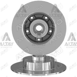 FREN DİSKİ MEGANE III 08-15 / MEGANE IV 15= / SCENIC III 09= ARKA DÜZ ABSLİ PORYALI RULMANLI 260-5 FREN DİSKİ MEGANE III 08-15 / MEGANE IV 15= / SCENIC III 09= ARKA DÜZ ABSLİ PORYALI RULMANLI 260-5