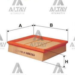 HAVA FİLTRESİ W169 / W245 A SERİ B SERİ 11= OM 651 955 SENSÖRLÜ EURO5 HAVA FİLTRESİ W169 / W245 A SERİ B SERİ 11= OM 651 955 SENSÖRLÜ EURO5