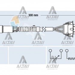 SENSÖR OKSİJEN CORSA D / CORSA E / ASTRA J / INSIGNIA A / MOKKA / CRUZE / ZAFİRA C A12XER-A14XER-A14NET-B14NET-B12XEL-B12XER (P2)