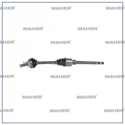AKS KOMPLE ÖN SCUDO  96-06 / JUMPY I 94-07 / EXPERT 96-06 / SAĞ 1.9TD ABSLİ 48 DİŞ 947mm