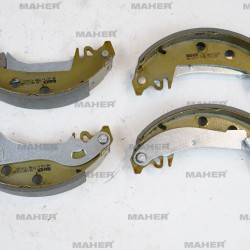 FREN BALATA M.131 DKS       77-02 / R12 75-00 LEVYELİ CIRCIRLI PABUÇ ARKA YAPIŞTIRMA