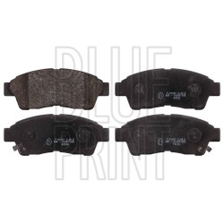 FREN BALATA COROLLA  92-02 ENJ. / CORONA 92-95 / CARINA 96-97 / RAV-4 96-00 ÖN TEL DELİKLİ