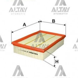 HAVA FİLTRESİ PICKUP NAVARA 06= / PATHFINDER 05= HAVA FİLTRESİ PICKUP NAVARA 06= / PATHFINDER 05=