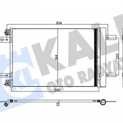 RADYATÖR KLİMA 308 II 14= 1.6HDI BRAZING RADYATÖR KLİMA 308 II 14= 1.6HDI BRAZING