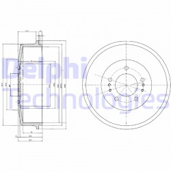 FREN KAMPANASI H-100 94-10 MİNİBÜS / ARKA FREN KAMPANASI H-100 94-10 MİNİBÜS / ARKA