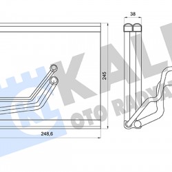 EVAPORATÖR GOLF7 / PASSAT / TİGUAN / A3 / T-ROC / OCTAVİA 15= VALEO TYPE EVAPORATÖR GOLF7 / PASSAT / TİGUAN / A3 / T-ROC / OCTAVİA 15= VALEO TYPE