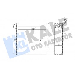 RADYATÖR KALORİFER VECTRA A 18SV-C20XE-C20NE-20NE