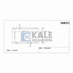RADYATÖR SU JAZZ 09-15 M-T BRAZING