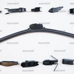 SİLECEK SÜPÜRGESİ TEK TİP ÜNİVERSAL 10 APARATLI 16 MUZ (400mm)