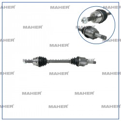 AKS KOMPLE ÖN EGEA 15= / SOL 1.3JTD M-T 651mm