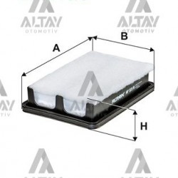 HAVA FİLTRESİ MAZDA 2 14= / MAZDA 3 13= 1.5 / CX-3 15= 1.5