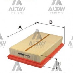 HAVA FİLTRESİ CHR 16= 1.8 / COROLLA 19= 1.8 / YARIS 14= 1.0 / C1 14= 1.0 / COROLLA CROSS 22=