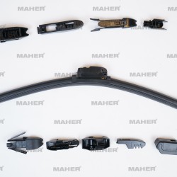 SİLECEK SÜPÜRGESİ TEK TİP ÜNİVERSAL 10 APARATLI 18 MUZ (450mm)