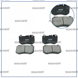 FREN BALATA MERCEDES 14= W205 C SERİ ÖN 127,7mm