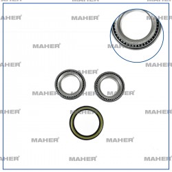 TEKER KİTİ ÖN TEKER RULMAN SETI KIA PRIDE 95= / MAZDA 323 85-96