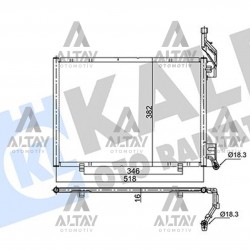 RADYATÖR KLİMA COURIER 14= 1.6TDCI 540X357X16 MM