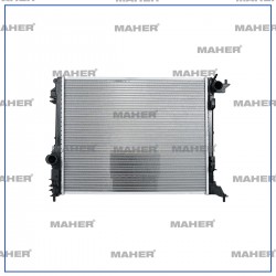 RADYATÖR SU MEGANE IV 16= / 1.2 TCE-1.5 DCI-1.6 DCI M-T BRAZING