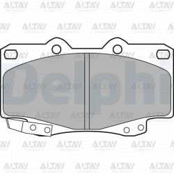 FREN BALATA HILUX 06-08 4X4 2.5 / LANDCRUISER 04= / HILUX 08-14 4X4 3.0 ÖN
