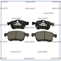 FREN BALATA M.131 DKS       77-02 / R12 75-00 LEVYELİ CIRCIRLI PABUÇ ARKA YAPIŞTIRMA +1mm