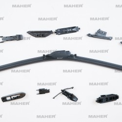 SİLECEK SÜPÜRGESİ TEK TİP ÜNİVERSAL 11 APARATLI 19 MUZ (480mm)