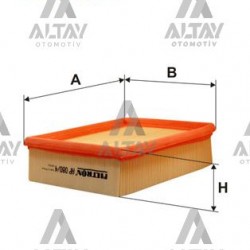 HAVA FİLTRESİ 206 98-08 / XSARA 00-05 2.0-2.0HDI-1.9HDI