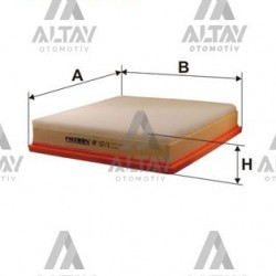 HAVA FİLTRESİ TRAFFİC II / VIVARO 2.0 DCİ-2.5 CDTİ HAVA FİLTRESİ TRAFFİC II / VIVARO 2.0 DCİ-2.5 CDTİ