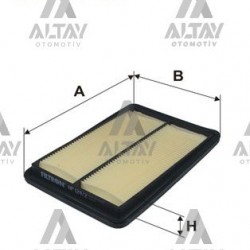 HAVA FİLTRESİ QASHQAI 14=1.2 DIG-T-1.5 DCİ-1.6 DCİ / X-TRAIL 14=1.6 DCI 2.0-2.5