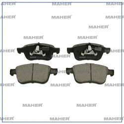 FREN BALATA ALFA 159 06-11 / ALFA BRERA 06-11 / ALFA SPIDER 06= ÖN ÇİFT FİŞLİ 176mm