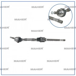 AKS KOMPLE ÖN LAGUNA II 01-07 / SAĞ 1.9DCI 6 İLERİ M-T 967mm