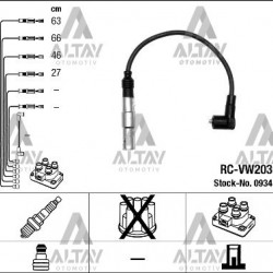 BUJİ KABLOSU TAKIM GOLF4 / BORA / A3 / TOLEDO 97-04 AKL-AEH 1.6 (223H200) (RC-VW203) BUJİ KABLOSU TAKIM GOLF4 / BORA / A3 / TOLEDO 97-04 AKL-AEH 1.6 (223H200) (RC-VW203)