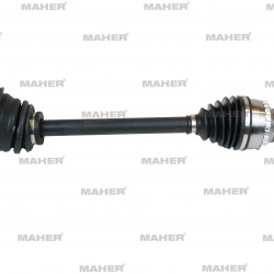 AKS KOMPLE ÖN CLIO II  98-05 / KANGOO 98-08 / SOL 1.5DCI ABSLİ 26 DİŞ YAYLI TİP İNCE FREZE 630mm