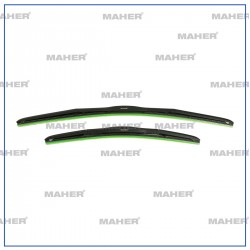 SİLECEK SÜPÜRGESI TAKIM CIVIC 16-21 FC5 / CIVIC 12-17 HB / HR-V 15-19 / IONIQ 16= /  LANCER 18= 26+ 18 (HYBRIT TİP) (650mm+450mm)