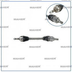 AKS KOMPLE ÖN CAPTUR 13= / SOL 1.2 A-T 625mm