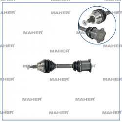 AKS KOMPLE ÖN POLO / IBIZA / FABIA 15= 1.0 TSI CHZB-CHZC A-T 7 İLERİ SOL 475mm