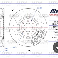 FREN DİSKİ 208 13= / 3008 / 5008 09-15 / 308 07-13 / C4 04-12 / DS4 / DS5 11-15 ÖN HAVALI 302 (DELİKLİ PERFORMANS TİP) FREN DİSKİ 208 13= / 3008 / 5008 09-15 / 308 07-13 / C4 04-12 / DS4 / DS5 11-15 ÖN HAVALI 302 (DELİKLİ PERFORMANS TİP)