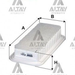 HAVA FİLTRESİ YARIS  99-11 / SIRION 05=1.0 / 107 05=1.0