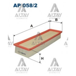 HAVA FİLTRESİ 206 / 206+ / 307 / C3 / C4 04= 1.4 16 V