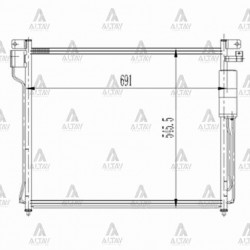 RADYATÖR KLİMA PICKUP 06= NAVARA / PATHFINDER BRAZING