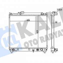 RADYATÖR SU VITARA 88-97 1.6 5 KAPI 26mm OTOMATİK BRAZING RADYATÖR SU VITARA 88-97 1.6 5 KAPI 26mm OTOMATİK BRAZING