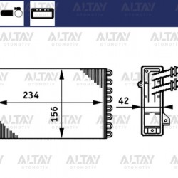 RADYATÖR KALORİFER GOLF4 / BORA / TOLEDO / A3 / OCTAVIA 97-0 RADYATÖR KALORİFER GOLF4 / BORA / TOLEDO / A3 / OCTAVIA 97-0