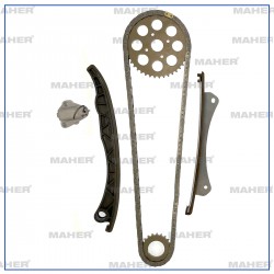 EKSANTRİK ZİNCİR SETİ ALBEA / DOBLO / PALİO / PUNTO / LİNEA / EGEA / FIORINO / ASTRA / CORSA / COMBO 03= 1.3JTD-1.3CDTI EURO 4-5 (6 PARÇA KAPALI ZİNCİR)